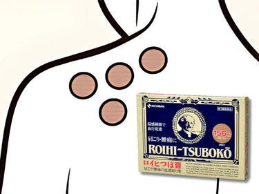 健康な一日をサポート!ロイヒつぼ膏で肩こり、筋肉痛を撃退!