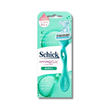 Shick Hydro Silk カミソリ 敏感肌用 (本体+替刃1個付き)