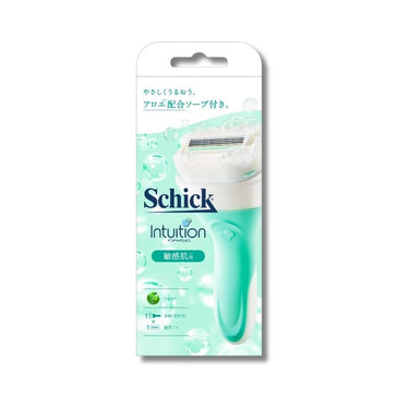 Shick Intuition カミソリ 敏感肌用 (本体+替刃1個付き)