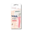 Shick Intuition カミソリ しっとり肌 (本体+替刃1個付き)
