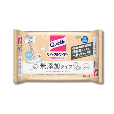 クイックル ワイパー 立体吸着 ウェットシート 無添加タイプ