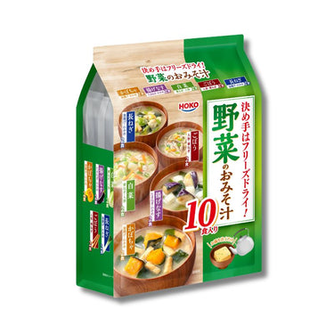 決め手はフリーズドライ! 野菜のおみそ汁