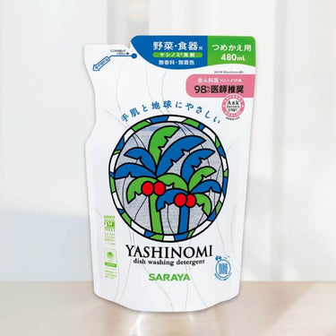Saraya ヤシノミ 洗剤 ポンプ 480ml(詰替え用)