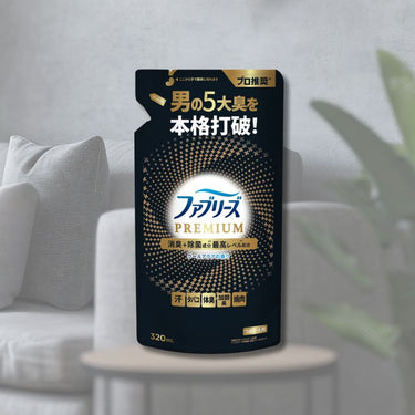 ファブリーズ PREMIUM W除菌+消臭 MEN クールアクアの香り