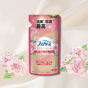 ファブリーズ PREMIUM W除菌+消臭 パステルフローラルアンドブロッサムの香り