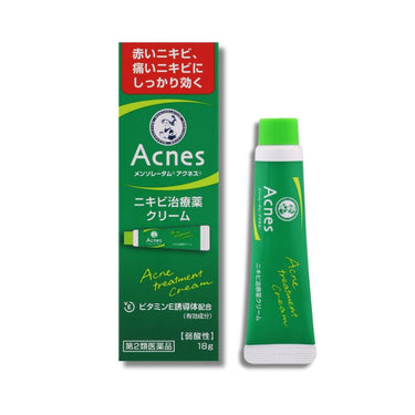 ロート製薬 メンソレータム アクネス ニキビ治療薬 クリーム 18g