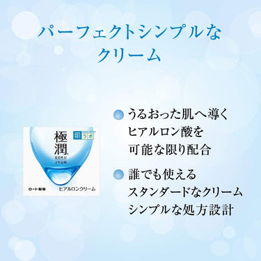 保湿クリームの商品画像と説明文