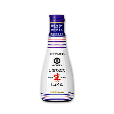 いつでも新鮮 しぼりたて生しょうゆ