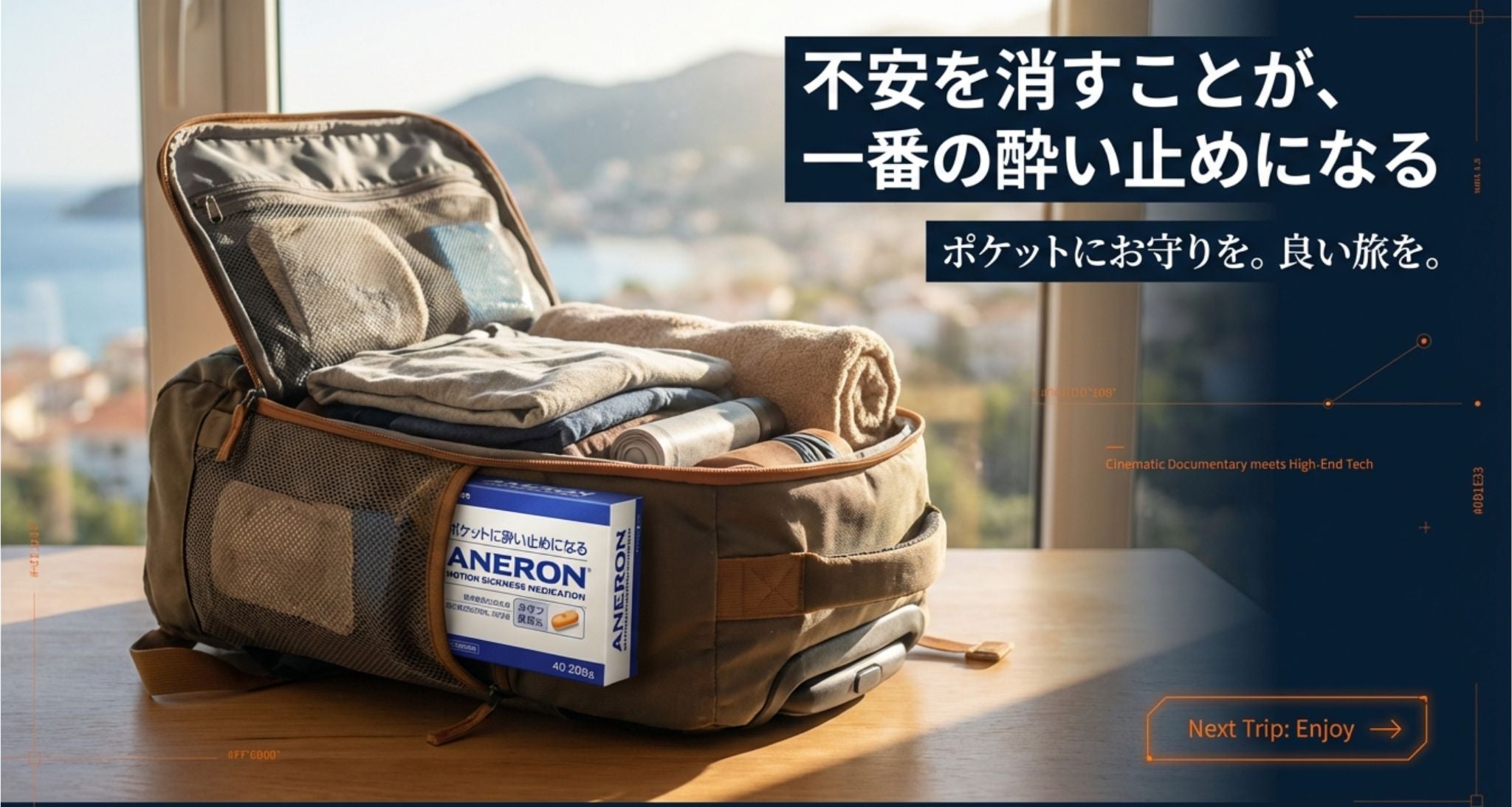 🚢 船酔い・車酔いがひどくて、いつも旅行を避けていませんか？