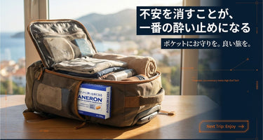 🚢 船酔い・車酔いがひどくて、いつも旅行を避けていませんか？