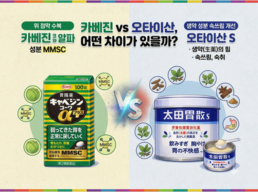 카베진 vs 오타이산, 어떤 차이가 있을까?