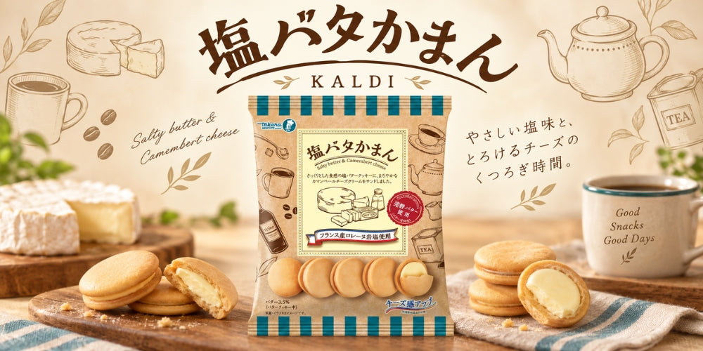 KALDI 塩バタかまん シリーズ
