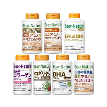 아사히 디어네츄라 영양보조제 시리즈