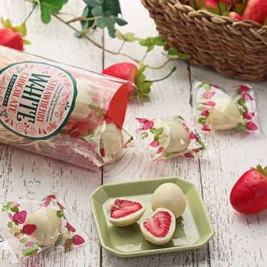 苺のホワイトチョコ