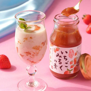 우유로 만드는 딸기우유 원액