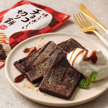 焼いておいしいチョコ切り餅