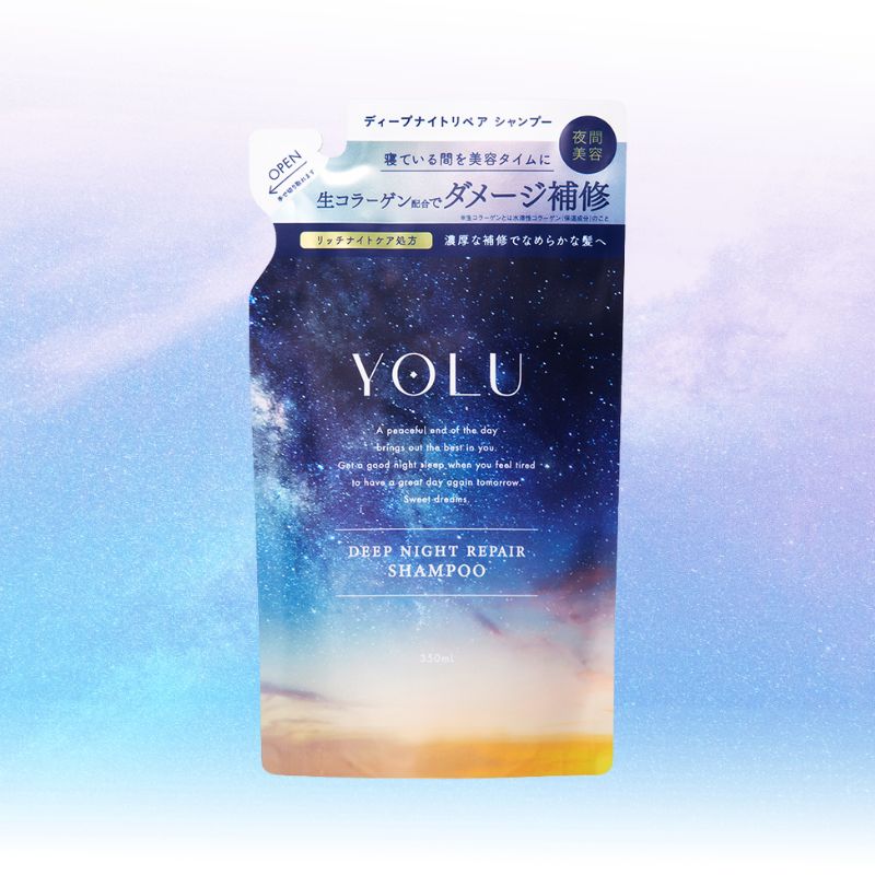 YOLU ディープナイトリペア シャンプー 350ml （詰替え用）