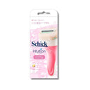 Shick Intuition カミソリ さっぱり うるおい肌 （本体+替刃1個付き）