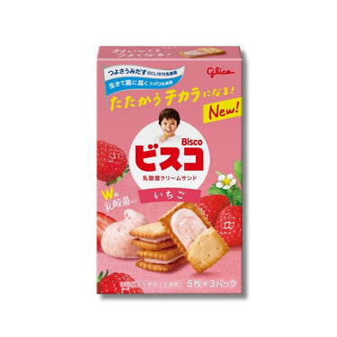 글리코 비스코 - 유산균 크림 샌드 비스킷