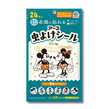 虫よけシール ミッキー＆ミニー 24枚入