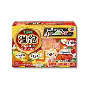 温泡 入浴剤 ぜいたく 果実紅茶