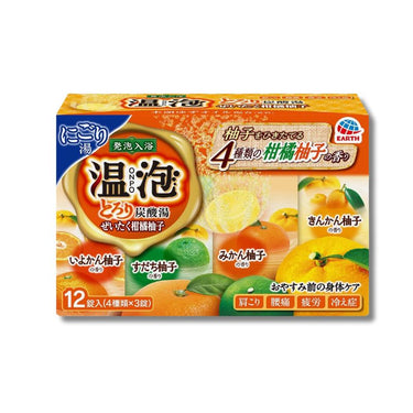 温泡 入浴剤 ぜいたく 柑橘柚子