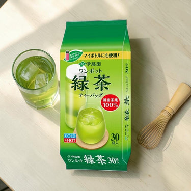 이토엔 원포트 에코티백 - 녹차