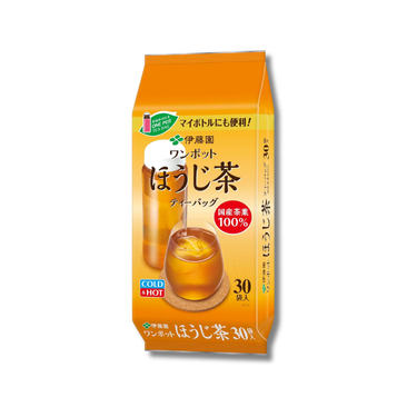 이토엔 주전자용 호지차 티백 - 논카페인