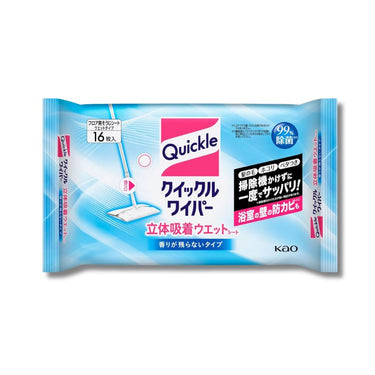クイックル ワイパー 立体吸着 ウェットシート 無香料