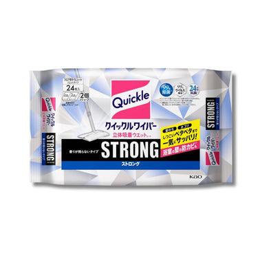 クイックル ワイパー 立体吸着 ウェットシート ストロング