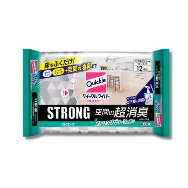 クイックル ワイパー 立体吸着 ウェットシート ストロンググリーン