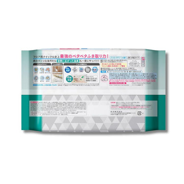クイックル ワイパー 立体吸着 ウェットシート ストロンググリーン