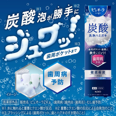 薬用 ピュオーラ 炭酸ハミガキ