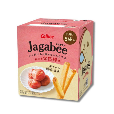Calbee Jagabee 紀州産完熟梅味 75g (箱タイプ)