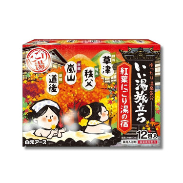 白元アース いい湯旅立ち 12個入　紅葉にごり湯の宿