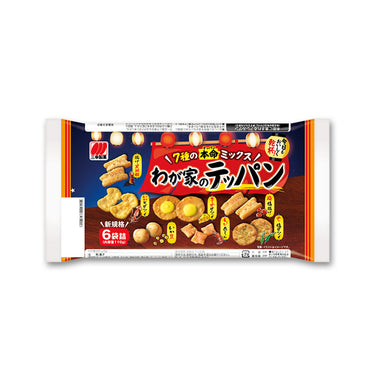 산코제과 와가야노 텟판 - 7총 믹스 쌀과자
