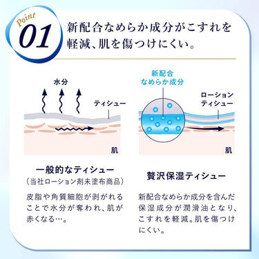 エリエール 贅沢保湿 ティシュー