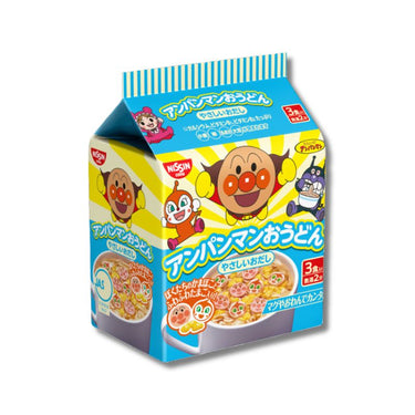 日清食品 アンパンマン らーめん・おうどん 30g x 3袋入 おうどん