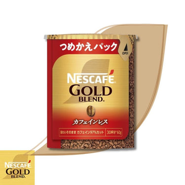 ネスカフェ ゴールドブレンド カフェインレス 60g （エコ＆システムパック 詰替え用）