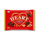 不二家 ハートチョコレート 15個入 ピーナッツ