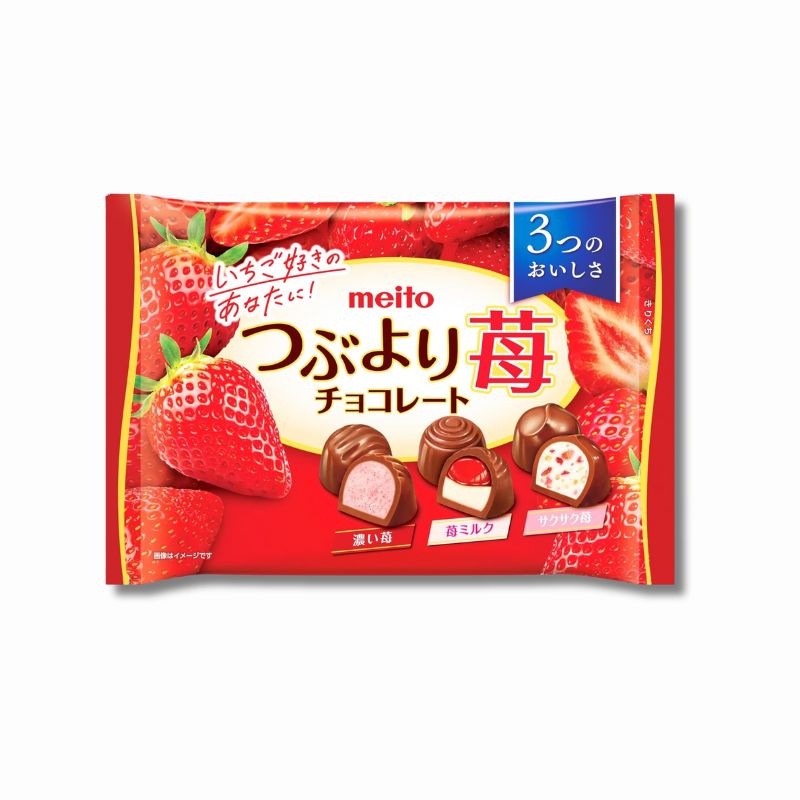 名糖産業 つぶより苺チョコレート