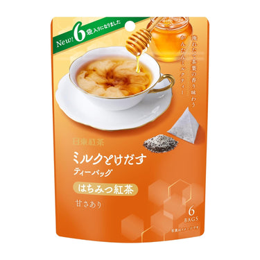 日東紅茶 ミルクとけだす ティーバッグ はちみつ紅茶