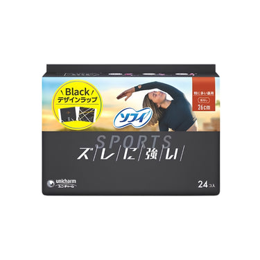 소피 SPORTS 26cm [특히 양이 많은 낮용/날개 없음] 생리대