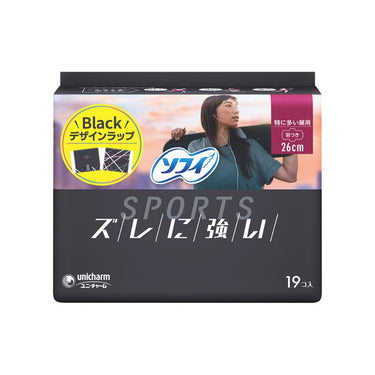 소피 SPORTS 26cm [특히 양이 많은 낮용/날개형] 생리대