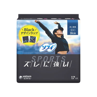 소피 SPORTS 30cm [양이 많은 밤용/날개형] 생리대