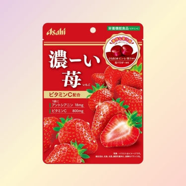 아사히 진한 블루베리 캔디