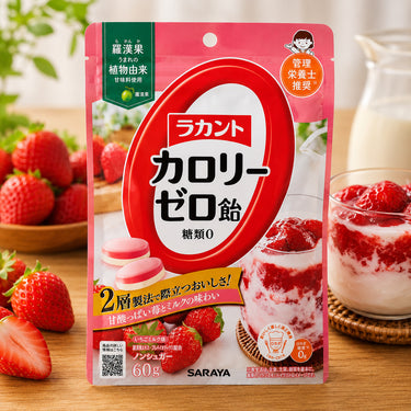 라칸토 칼로리 제로 캔디 딸기 밀크
