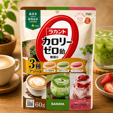 라칸토 칼로리 제로 캔디 3종 어소트