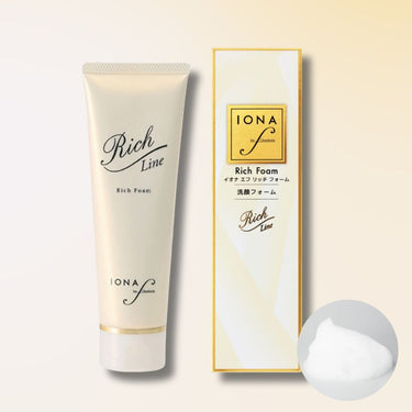 ゼリア新薬 イオナ エフ リッチフォーム 洗顔フォーム 120g