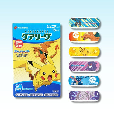 ケアリーヴ 防水タイプ ポケモン cool ジュニアサイズ